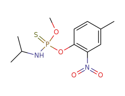 O-methyl O-(2-nitro-p-tolyl)-N-isopropylphosphoramidothionate