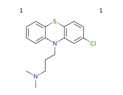 chlorpromazine semiquinone cation radical